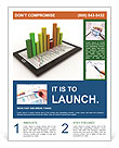 Graphical Tablets: Enhance Your Data Visualization With Bar Graphs Flyer Template