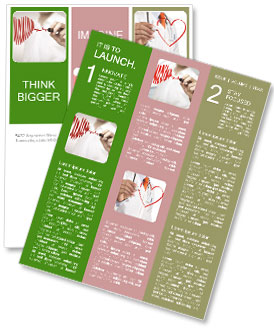 Drawing Of A Man Charting Heartbeat With High Resolution Newsletter Template