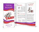 Tax Inspection: A Close Examination Of Personal Taxes Brochure Template