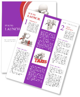 Tax Inspection: A Close Examination Of Personal Taxes Newsletter Template