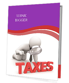 Tax Inspection: A Close Examination Of Personal Taxes Presentation Folder