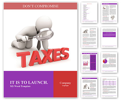 Tax Inspection: A Close Examination Of Personal Taxes Word Template