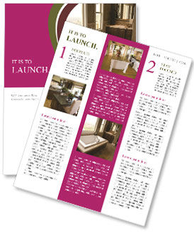 Cozy Bath Newsletter Template