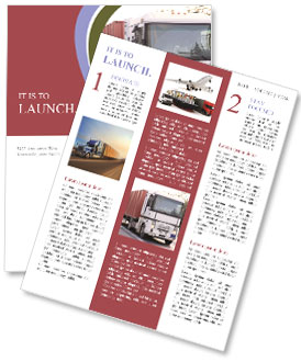 Loaded Truck Newsletter Template