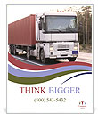 Loaded Truck Poster Template