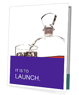 Bottle of Scotish Whiskey Presentation Folder