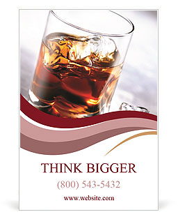 Drink Scotch Ad Template