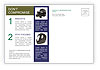 Black Racing Helm and Gloves Postcard Template