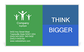 Winter Princess Business Card Template