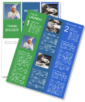 Winter Princess Newsletter Template