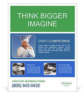 Winter Princess Poster Template