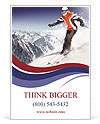 Alps Ski Tour Ad Template