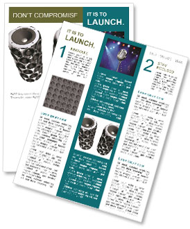 Party Stereo System Newsletter Template