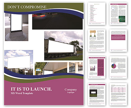 Ads Banners Word Template