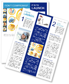 Summer Adventure Collage Newsletter Template