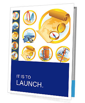 Summer Adventure Collage Presentation Folder