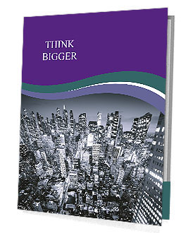 New York Aerial View Presentation Folder