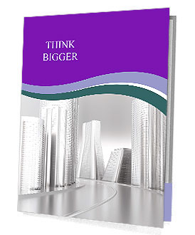 Futuristic Road Presentation Folder