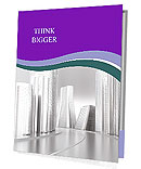 Futuristic Road Presentation Folder