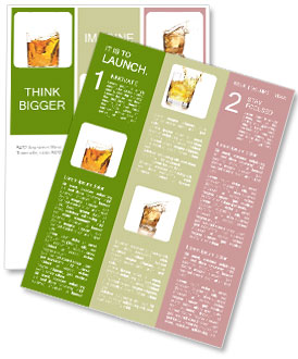 Drink Whiskey Newsletter Template