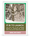 Frozen Tree Ad Template