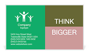 Frozen Tree Business Card Template