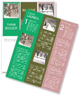 Frozen Tree Newsletter Template