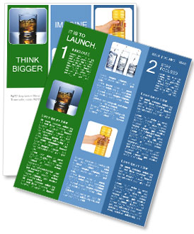 Whiskey on Rocks Newsletter Template