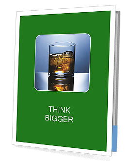 Whiskey on Rocks Presentation Folder