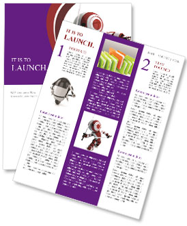 Ninja with Katana Swords Newsletter Template