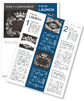 Vector Crown Newsletter Template