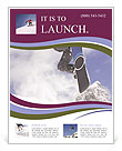 Fearless Snowboarder Flyer Template