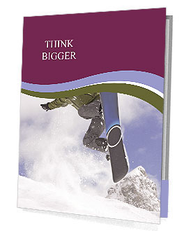 Fearless Snowboarder Presentation Folder