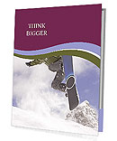 Fearless Snowboarder Presentation Folder