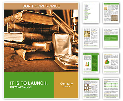 Old Library Word Template