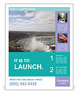 Impressive Niagara Falls Poster Template
