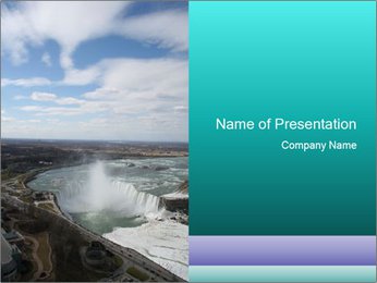 Impressive Niagara Falls PowerPoint Template