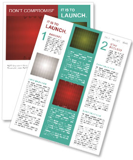 Red Stylization Newsletter Template