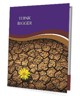 Cracked Soil Presentation Folder