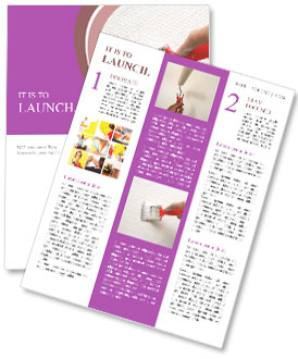 Last Touch on Canvas Newsletter Template
