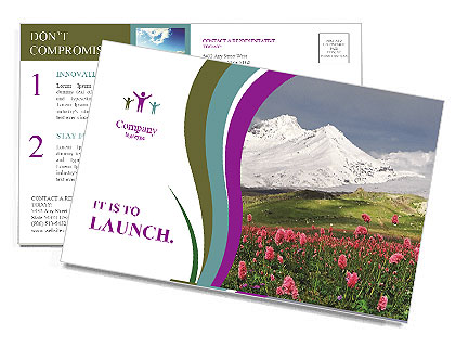 Travel to Armenia Postcard Template