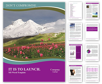 Travel to Armenia Word Template