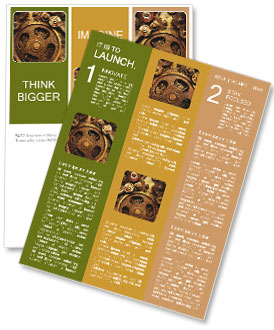 Antique Mechanism Newsletter Template