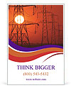 Electricity Pylons Ad Template