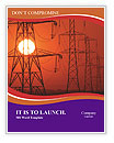 Electricity Pylons Word Template