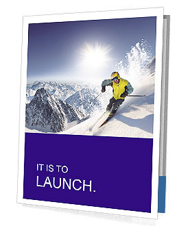 Professional Skier Presentation Folder