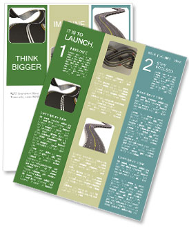 Wavy Autobahn Newsletter Template