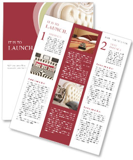 Luxury White Bedroom Newsletter Template