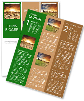 Environment Problem Newsletter Template