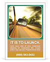 Drive on Highway Ad Template